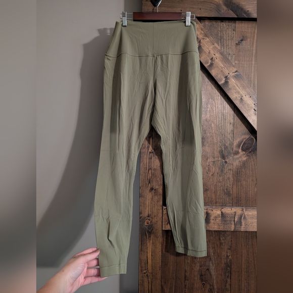 Lululemon Olive Green Aligns - Picture 1 of 3